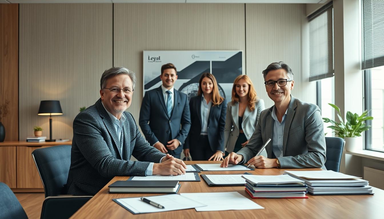 Real estate ownership transfer documents and closing confirmation